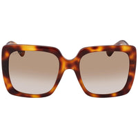 Gucci Women's Sunglasses - Gradient Lens Tortoiseshell Acetate Frame | GG0418S 003 ,