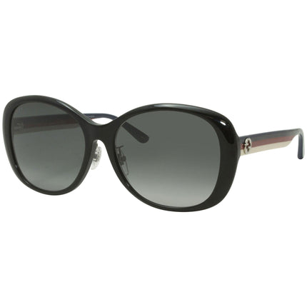 Gucci Women's Sunglasses - Grey Lens Acetate Butterfly Shaped Frame | GG0849SK 002 ,