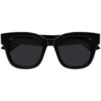 Gucci Women's Sunglasses - Grey Lens Full Rim Black Square Shape Frame | GG0998S 001 ,