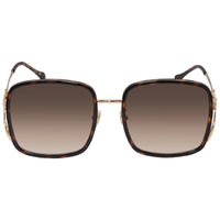 Gucci Women's Sunglasses - Havana and Gold Metal and Plastic Frame | GG1016SK 003 ,
