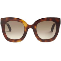 Gucci Women's Sunglasses Havana Fixed Nose Pads Full Rim Butterfly Frame | GG0208S 003 ,