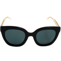 Gucci Women's Sunglasses - Nylon Lens Shiny Black and Clear Frame | GG0564SN 001 ,