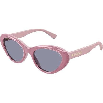 Gucci Women's Sunglasses - Pink Acetate Cat Eye Shape Frame Grey Lens | GG1170S 004 ,