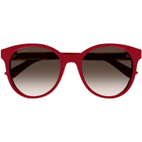 Gucci Women's Sunglasses - Red Cat Eye Shape Frame Brown Gradient Lens | GG1191SK 004 ,