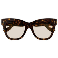 Gucci Women's Sunglasses - Yellow Lens Havana Cat Eye Acetate Frame | GG1082S 003 ,