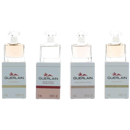 Guerlain Women's Variety Gift Set - Mon Guerlain Extraordinary Refined Fragrances ,