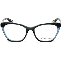 Guess By Marciano Unisex Eyeglasses - Clear Lens Blue Cat Eye Frame | GM0287-3 092 ,