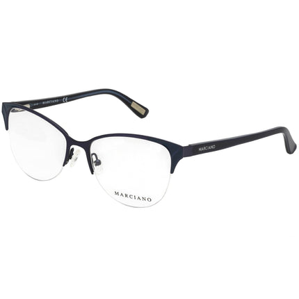 Guess By Marciano Unisex Eyeglasses - Clear Lens Blue Rectangular | GM0290-3 091 ,