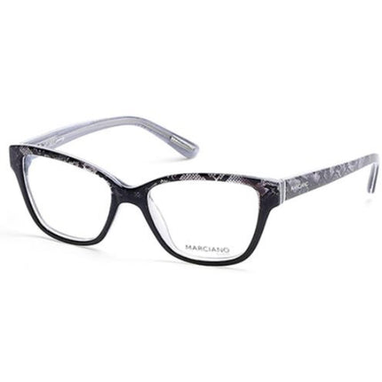 Guess By Marciano Women's Eyeglasses - Full Rim Black/Other Plastic Frame | GM0280 5 ,