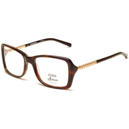 Guess By Marciano Women's Eyeglasses - Tortoise Rectangular Frame | GM0114 0114 TO ,