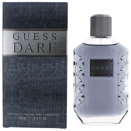 Guess Dare by Guess, 3.4 oz Eau De Toilette Spray for Men ,