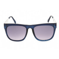 Guess Factory Men's Sunglasses - Blue Rectangular Plastic Frame Blue Lens | GF0188 91B ,