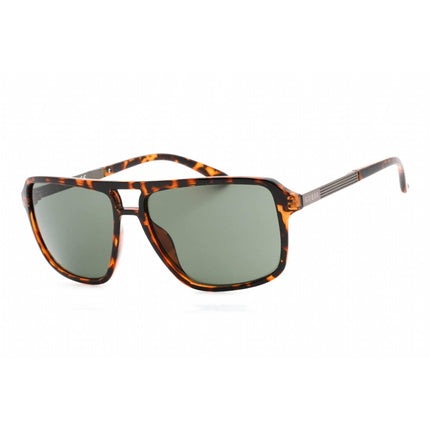 Guess Factory Men's Sunglasses - Dark Havana Metal Square Shape Frame | GF5085 52N ,