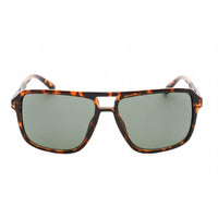 Guess Factory Men's Sunglasses - Dark Havana Metal Square Shape Frame | GF5085 52N ,