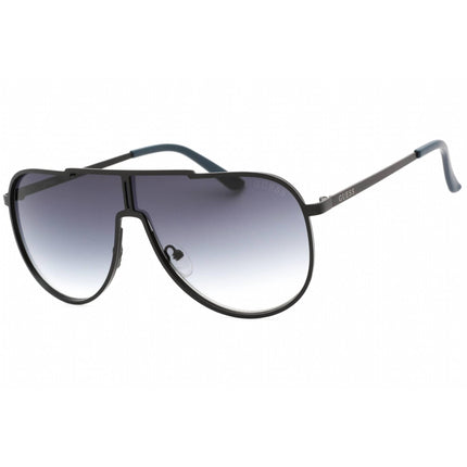 Guess Factory Men's Sunglasses - Matte Black Frame Gradient Smoke Lens | GF0199 02B ,