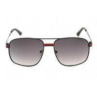 Guess Factory Men's Sunglasses - Matte Black Frame Gradient Smoke Lens | GF0238 02B ,