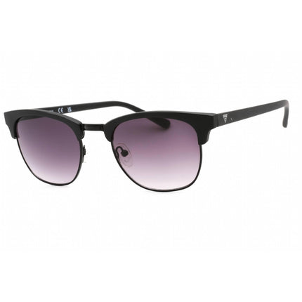 Guess Factory Men's Sunglasses - Matte Black Rectangular Plastic Frame | GF0170 02B ,