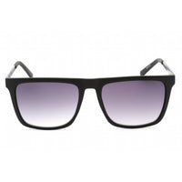 Guess Factory Men's Sunglasses - Matte Black Rectangular Plastic Frame | GF0176 02B ,