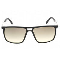 Guess Factory Men's Sunglasses - Matte Black Rectangular Plastic Frame | GF0236 02P ,