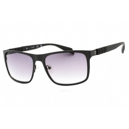 Guess Factory Men's Sunglasses - Rectangular Frame Gradient Smoke Lens | GF0169 02B ,