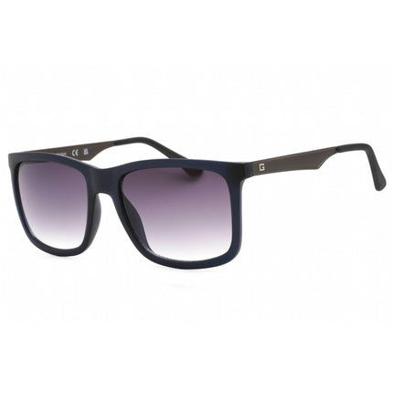 Guess Factory Men's Sunglasses - Rectangular Frame Gradient Smoke Lens | GF0171 91B ,