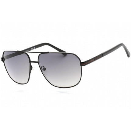 Guess Factory Men's Sunglasses - Shiny Black Frame Gradient Smoke Lens | GF0245 01B ,