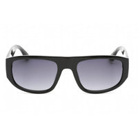 Guess Factory Men's Sunglasses - Shiny Black Plastic Rectangular Frame | GF5107 01B ,