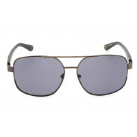 Guess Factory Men's Sunglasses - Shiny Gunmetal Metal Frame Smoke Lens | GF0227 08A ,