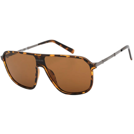 Guess Factory Unisex Sunglasses - Dark Havana and Grey Plastic Frame | GF5099 52E ,