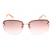 Guess Factory Women's Sunglasses - Aviator Frame Gradient Bordeaux Lens | GF0388 28T ,
