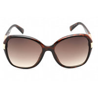 Guess Factory Women's Sunglasses - Dark Havana Frame Gradient Brown Lens | GF0371 52F ,