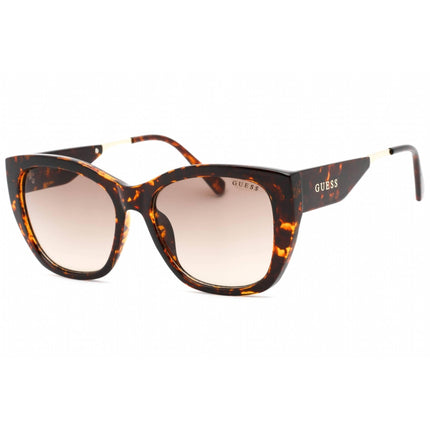 Guess Factory Women's Sunglasses - Full Rim Dark Havana Plastic Cat Eye | GF6186 52F ,