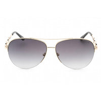 Guess Factory Women's Sunglasses - Full Rim Gold Metal Aviator Frame | GF6171 32B ,