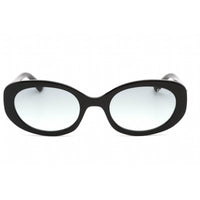 Guess Factory Women's Sunglasses - Full Rim Shiny Black Plastic Cat Eye | GF6150 01B ,