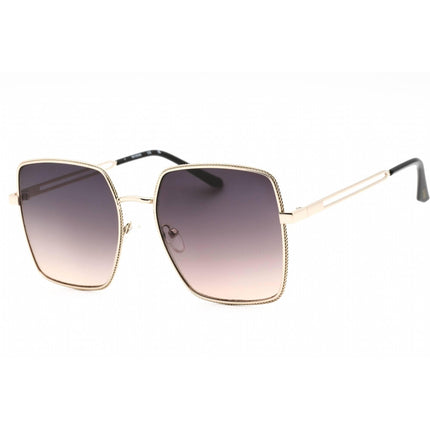 Guess Factory Women's Sunglasses - Gold Metal Frame Gradient Smoke Lens | GF0419 32B ,
