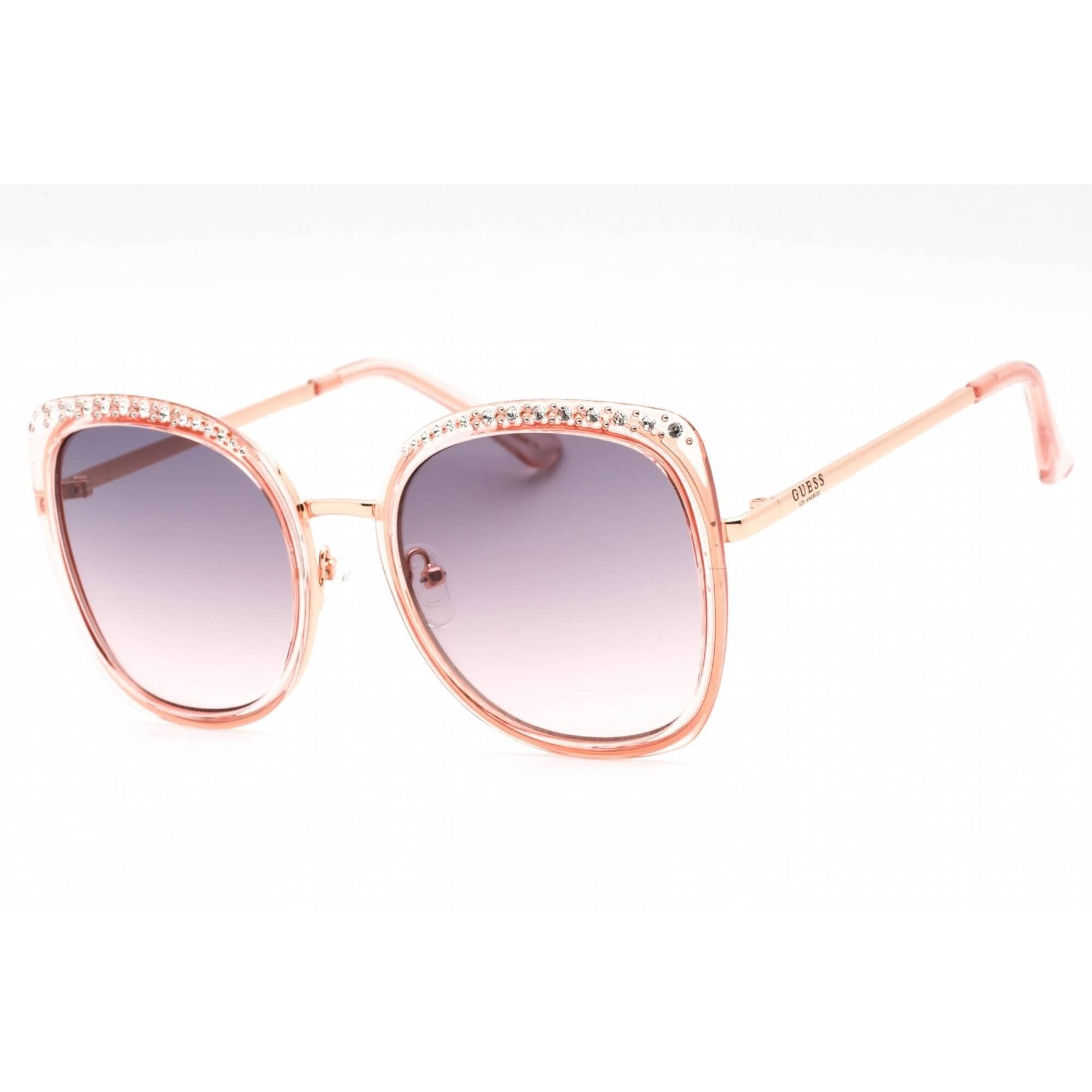 Guess Factory Women's Sunglasses - Gradient Bordeaux Lens Metal