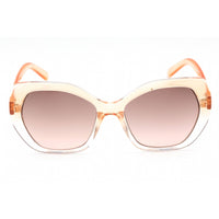 Guess Factory Women's Sunglasses - Orange Crystal Cat Eye Plastic Frame | GF0390 72T ,