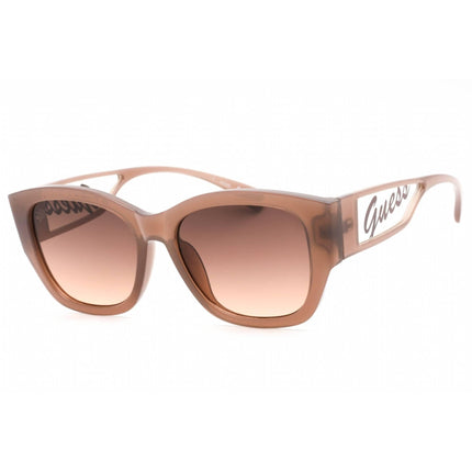 Guess Factory Women's Sunglasses - Rectangular Frame Gradient Brown Lens | GF0403 50F ,