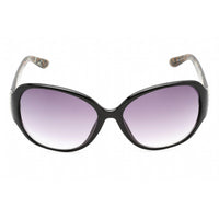 Guess Factory Women's Sunglasses - Shiny Black Frame Gradient Smoke Lens | GF0284 01B ,