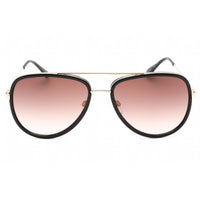 Guess Factory Women's Sunglasses - Shiny Black Frame Gradient Smoke Lens | GF0417 01B ,