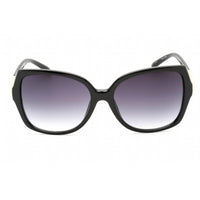 Guess Factory Women's Sunglasses - Shiny Black Oversized Plastic Frame | GF0413 01B ,