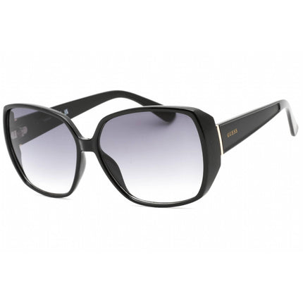 Guess Factory Women's Sunglasses - Shiny Black Oversized Plastic Frame | GF0426 01B ,