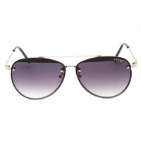 Guess Factory Women's Sunglasses - Shiny Light Nickeltin Aviator Frame | GF0386 10B ,
