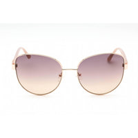 Guess Factory Women's Sunglasses - Shiny Rose Gold Cat Eye Shape Frame | GF6172 28F ,