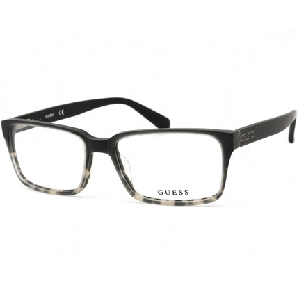 Guess Men's Eyeglasses - Black and Ecalle Rectangular Shaped Frame | GU1843-N D36 ,