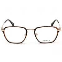 Guess Men's Eyeglasses - Clear Demo Lens Dark Havana Rectangular Frame | GU50041 052 ,