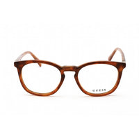 Guess Men's Eyeglasses - Clear Lens Blonde Havana Plastic Square Frame | GU50053 053 ,