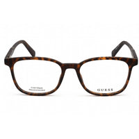 Guess Men's Eyeglasses - Clear Lens Havana and Black Rectangular Frame | GU1974 056 ,