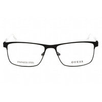 Guess Men's Eyeglasses - Full Rim Matte Black Plastic Rectangular Frame | GU1972 002 ,
