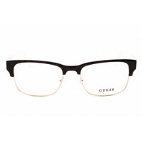 Guess Men's Eyeglasses - Full Rim Rectangular Dark Havana/White Frame | GU1894 52 ,